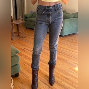 Levi's Women's Skinny Jeans in Dark Blue